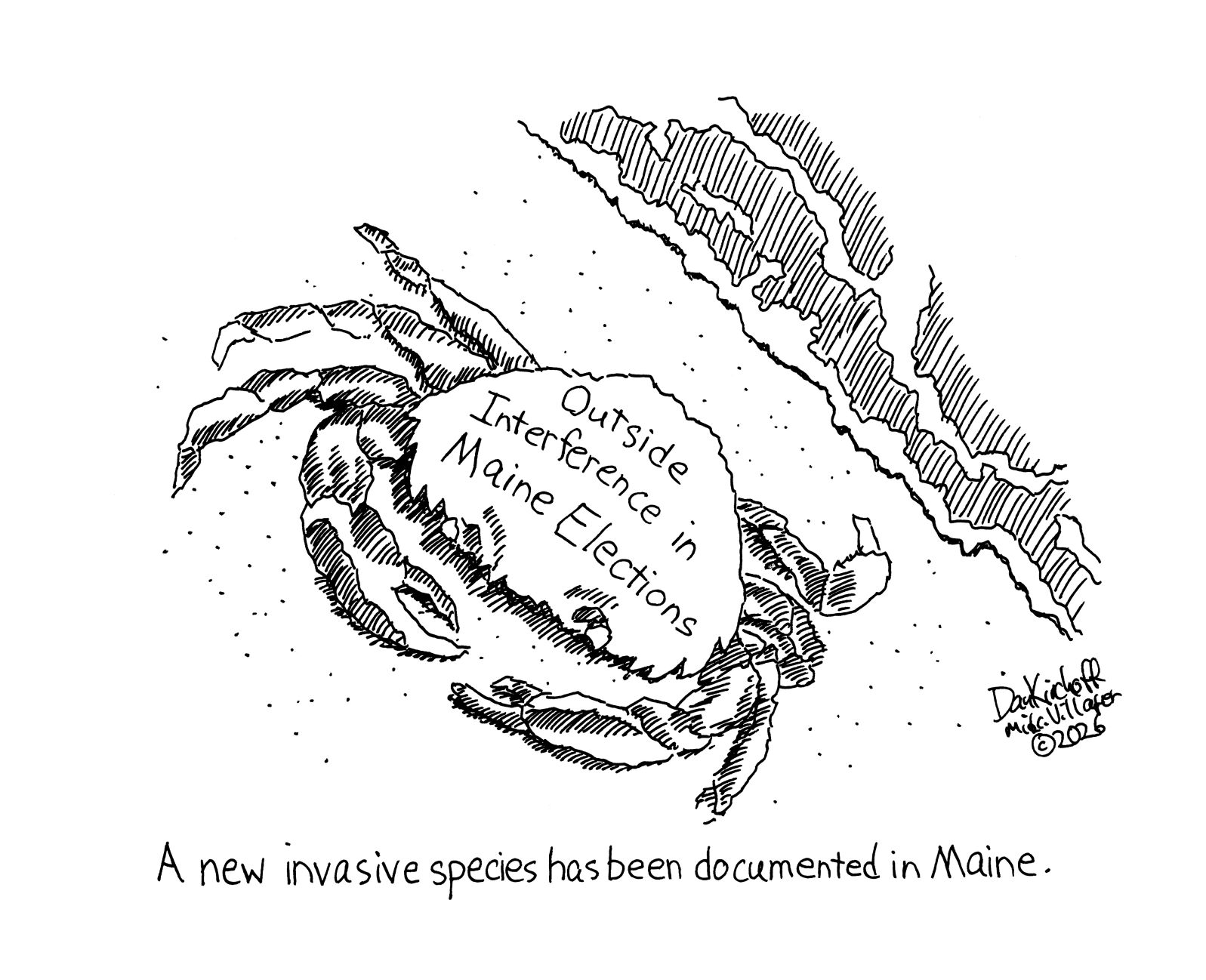 Invasive Species | Political Cartoons | midcoastvillager.com