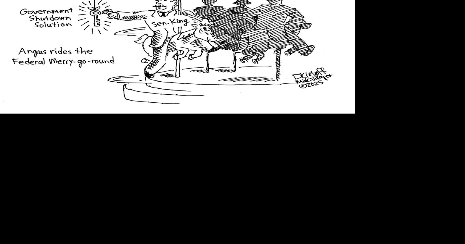 Merry Go Round | Political Cartoons | midcoastvillager.com