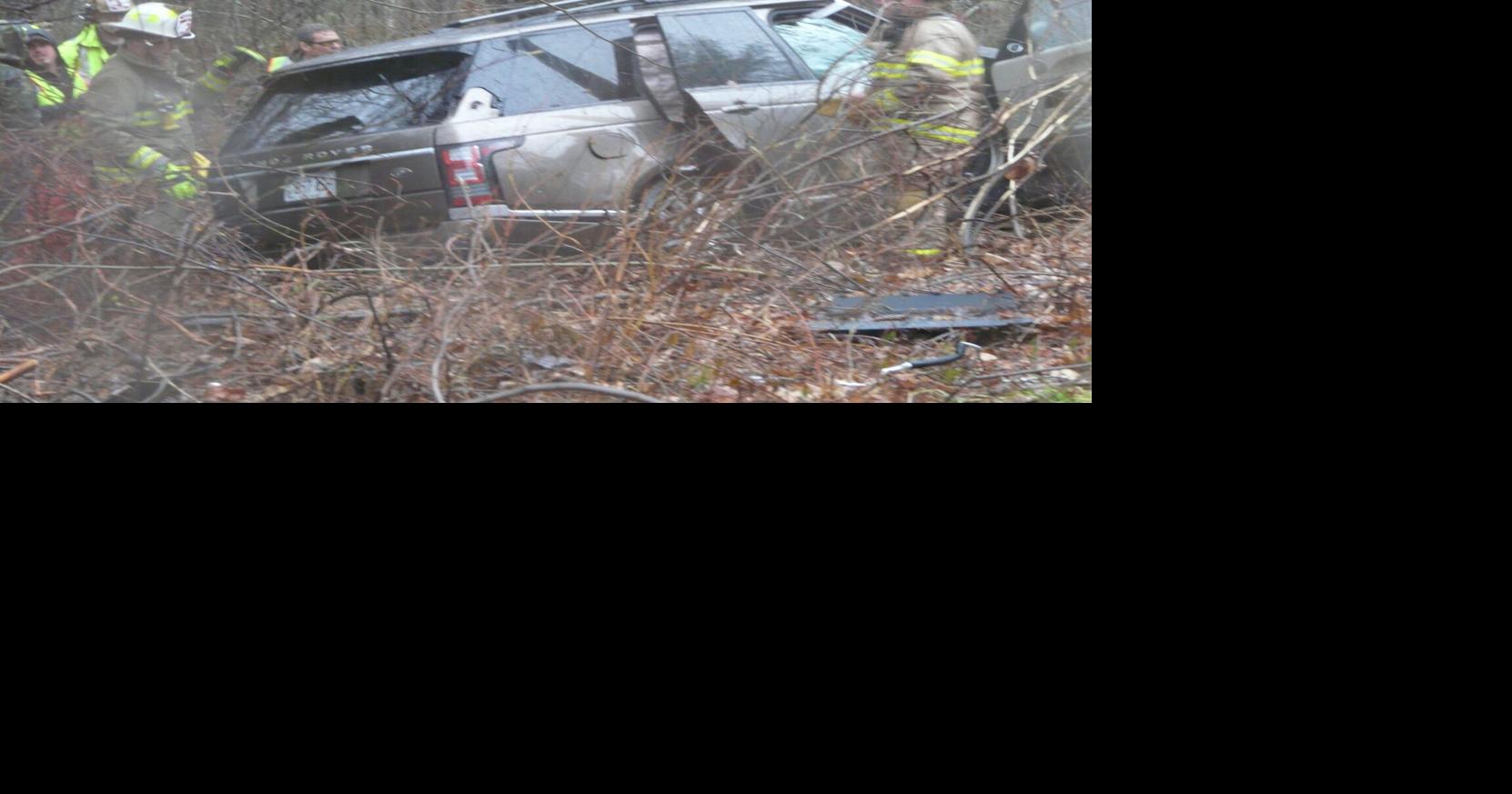 Two hurt, one seriously, after car veers off road | News ...
