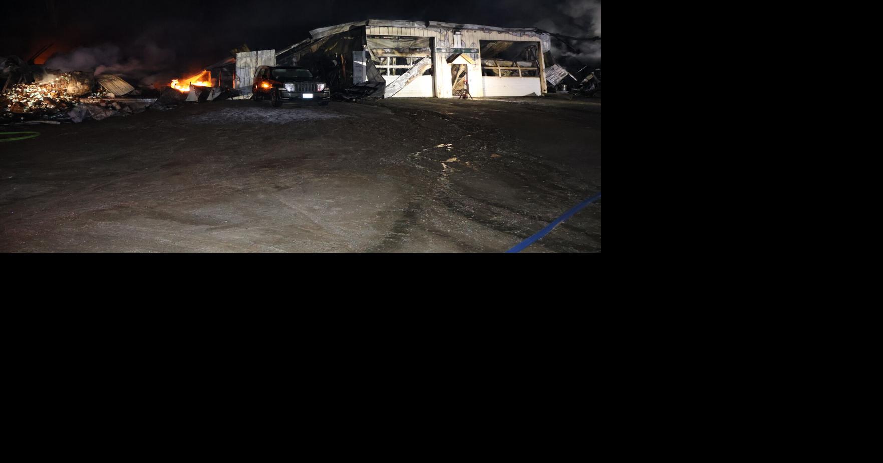 Fire Destroys RSU 20 Bus Garage, Vehicles