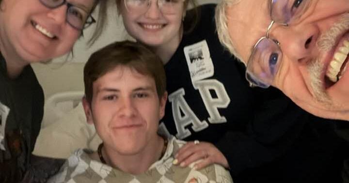 Two Bandaged Thumbs Up: 20-Year-Old Lincolnville Volunteer Returns Home
