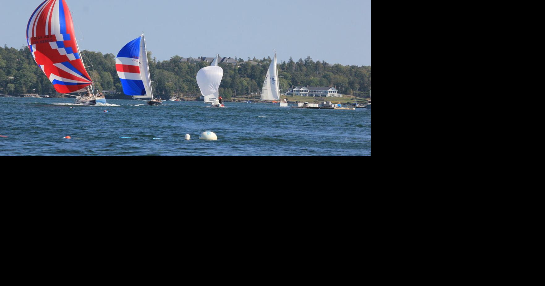 Sailors Circle Islesboro in Annual Penobscot Bay Race