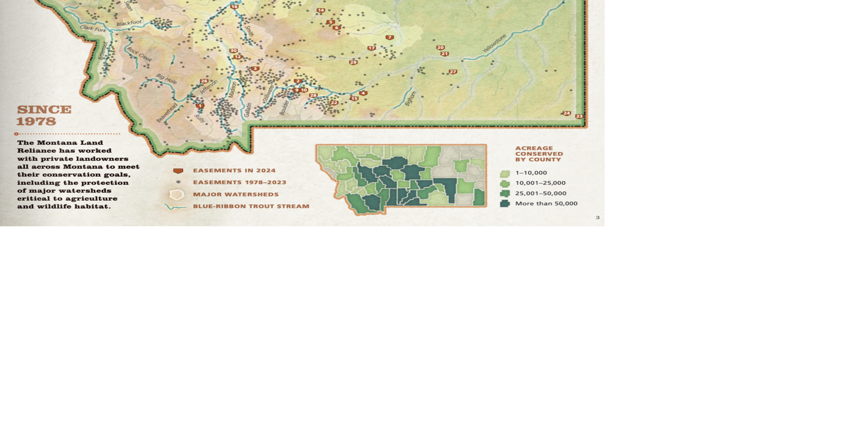 Montana Land Reliance supporting creation of conservation easement in ...