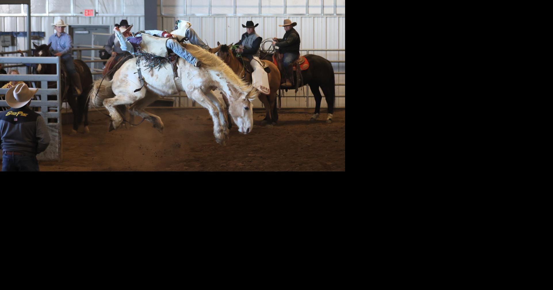 Getting riders ready: MCC hosts bronc riding school | Sports ...