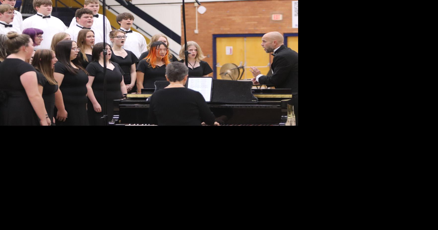 The Music Returns: CCDHS band, choir students host first concert of the year