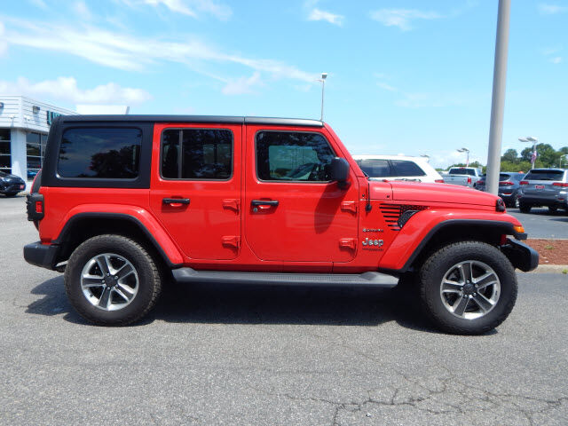 2020 Firecracker Red Clearcoat Jeep Wrangler Unlimited Sahara | SUVs |  