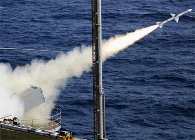 ‘Two kills’ for Enterprise in Sea Sparrow Missile Ex 