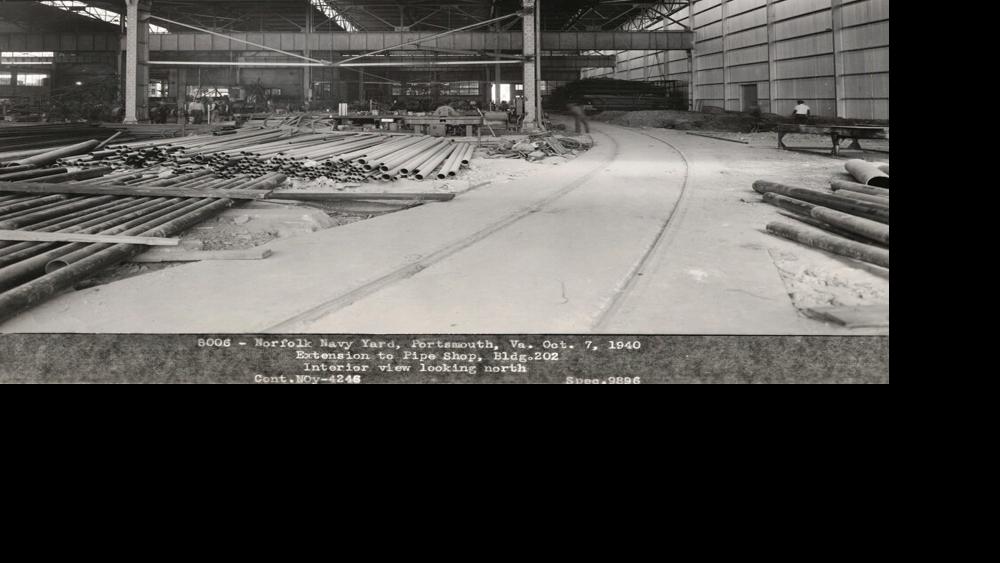 Our Yard History: The Pipe and Steel Plate Shop, Building 202