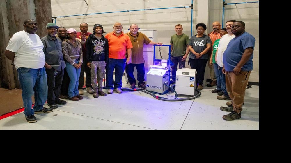 Norfolk Naval Shipyard shines as north star for latest in laser ablation efforts across shipyards