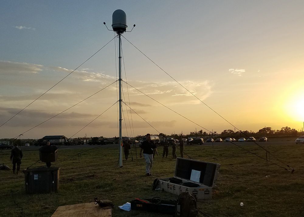US Navy weather radars support hurricane relief efforts Quarterdeck