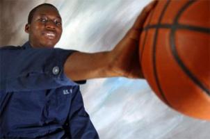 Sailor Shoots For All Navy Basketball Team News Militarynews Com