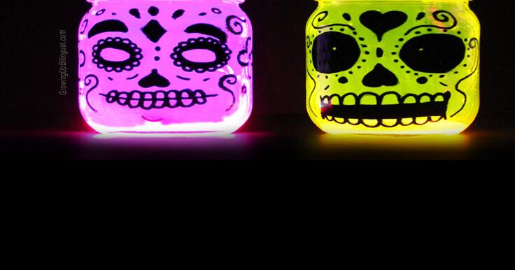 Glow In The Dark Ghost Mason Jar – Sprinkled and Painted at KA Styles.co