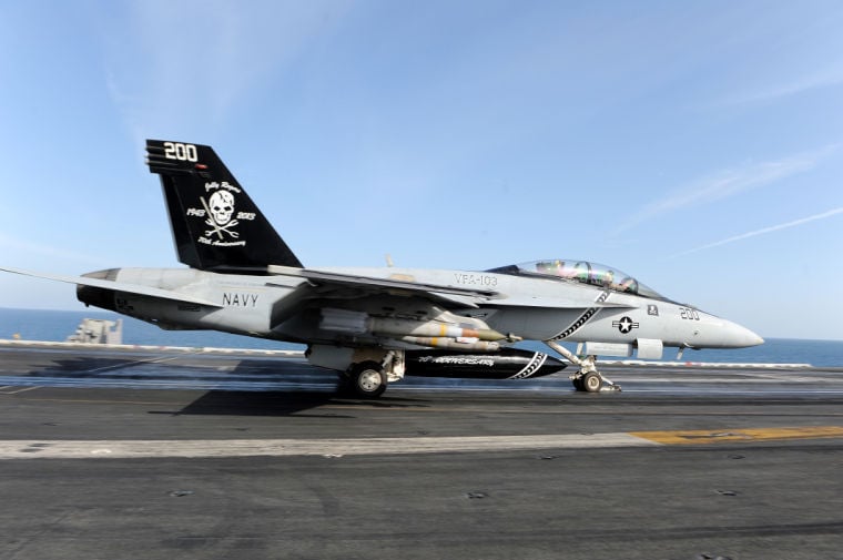 VFA-103 jet crashes, two aircrew safely eject | News | militarynews.com