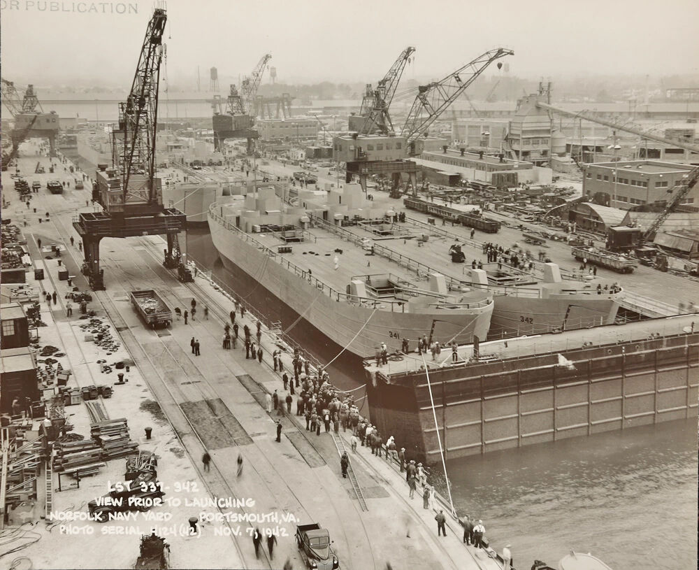 Our Yard History: 10 Norfolk Navy Yard Landing Ships Went To Normandy ...