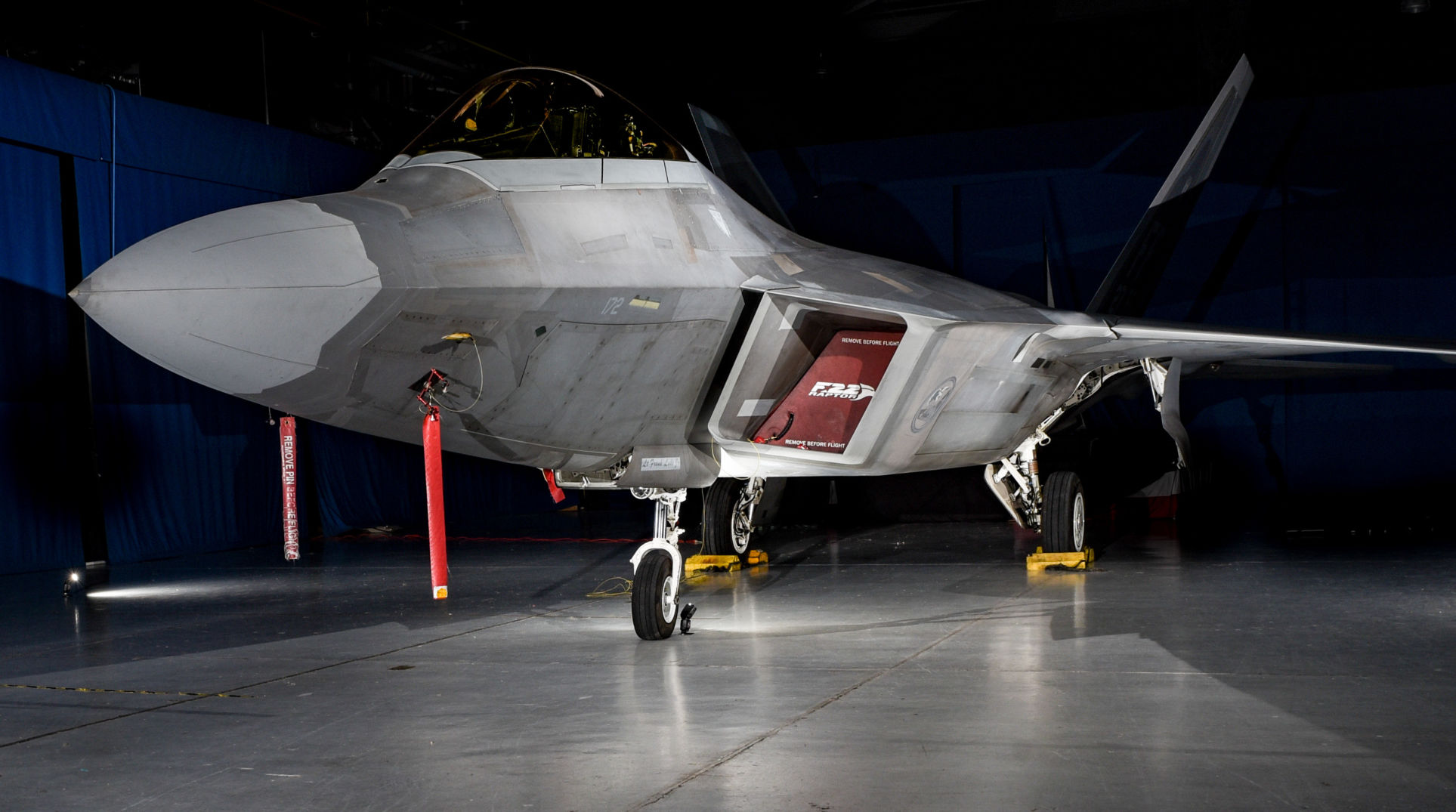 その他 USAF 1st Fighter Wing F-22 New F-22 Flag ship