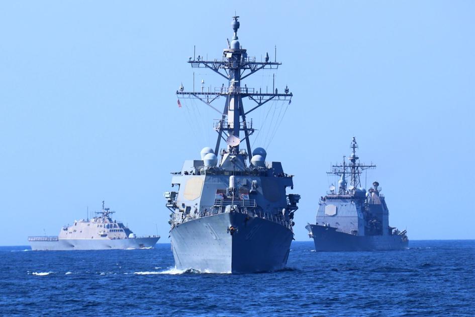 USS Philippine Sea departs on deployment | Norfolk Navy Flagship ...