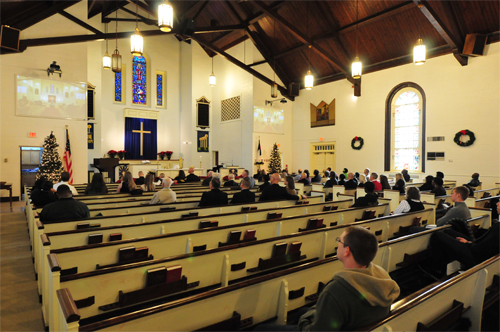 Naval Station church re-dedicates David Adams Memorial Chapel | Top ...