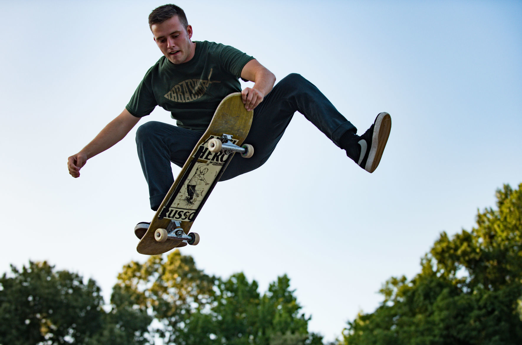 skateboarding air force ones