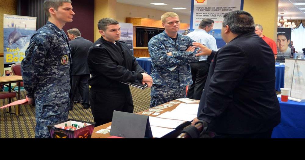 NAS Oceana hosts job fair for transitioners, spouses News