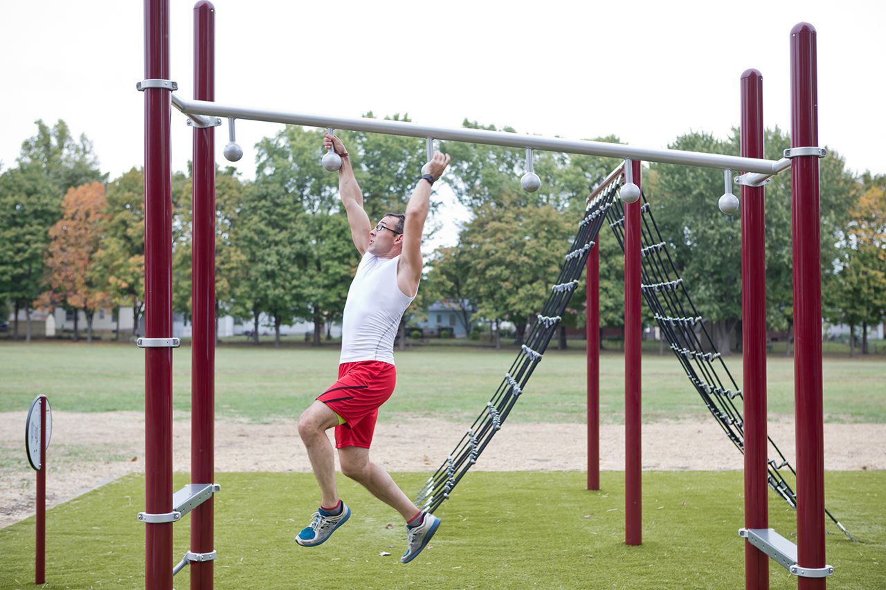 Ninja warrior best sale pull up bar