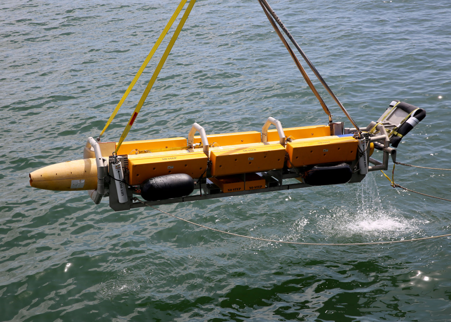 Navy tests Mine Countermeasures on USNS Hershel 'Woody' Williams
