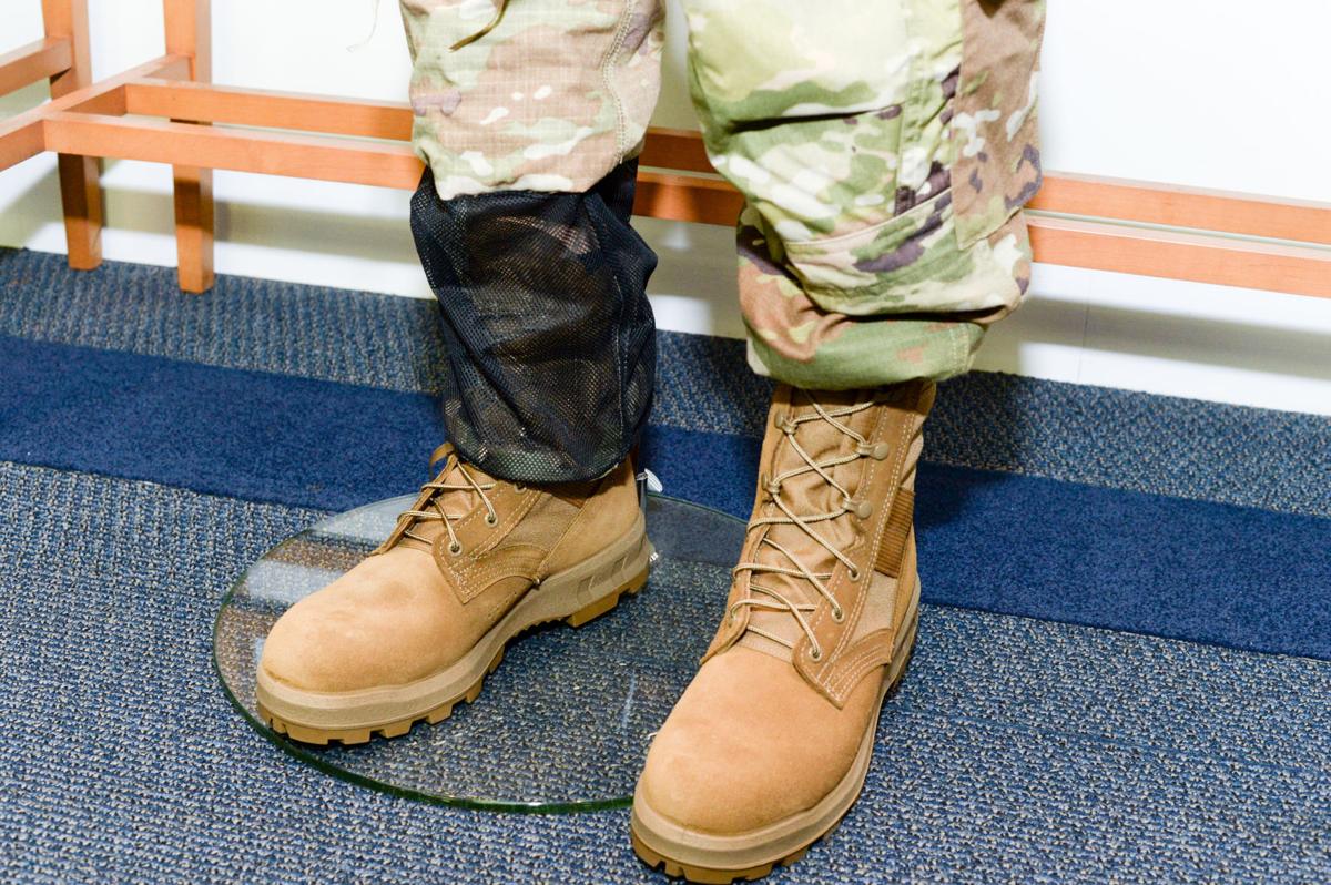 shining boots with lighter