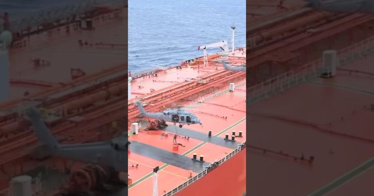 Pasukan AS melakukan kunjungan hak, interdiksi maritim kapal M/T Tifanip tidak berkebangsaan