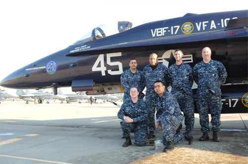 Hornet honors ‘Gladiators’ history, Centennial of Naval Aviation | News ...