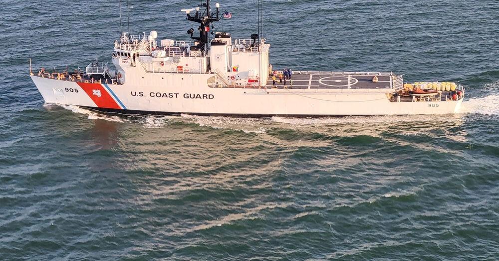 Coast Guard Cutter Spencer returns home to Portsmouth, Virginia after 83-day maritime border security patrol in the Caribbean Sea, Windward Passage