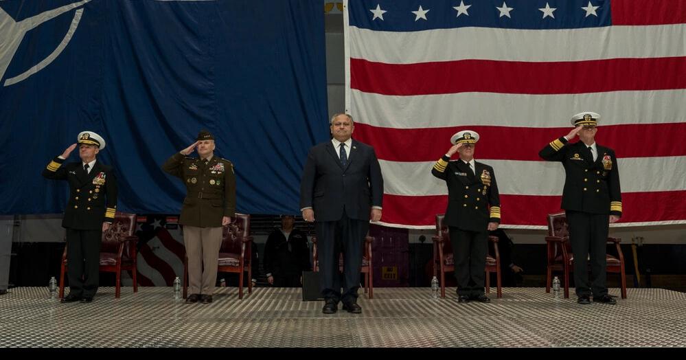 Joint Force Command Norfolk, U.S. 2nd Fleet hold change of command