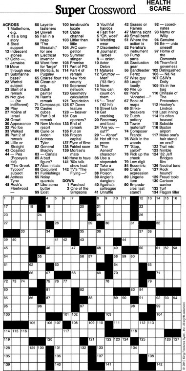 June 3rd Crossword Puzzle Crossword Sudoku militarynews com