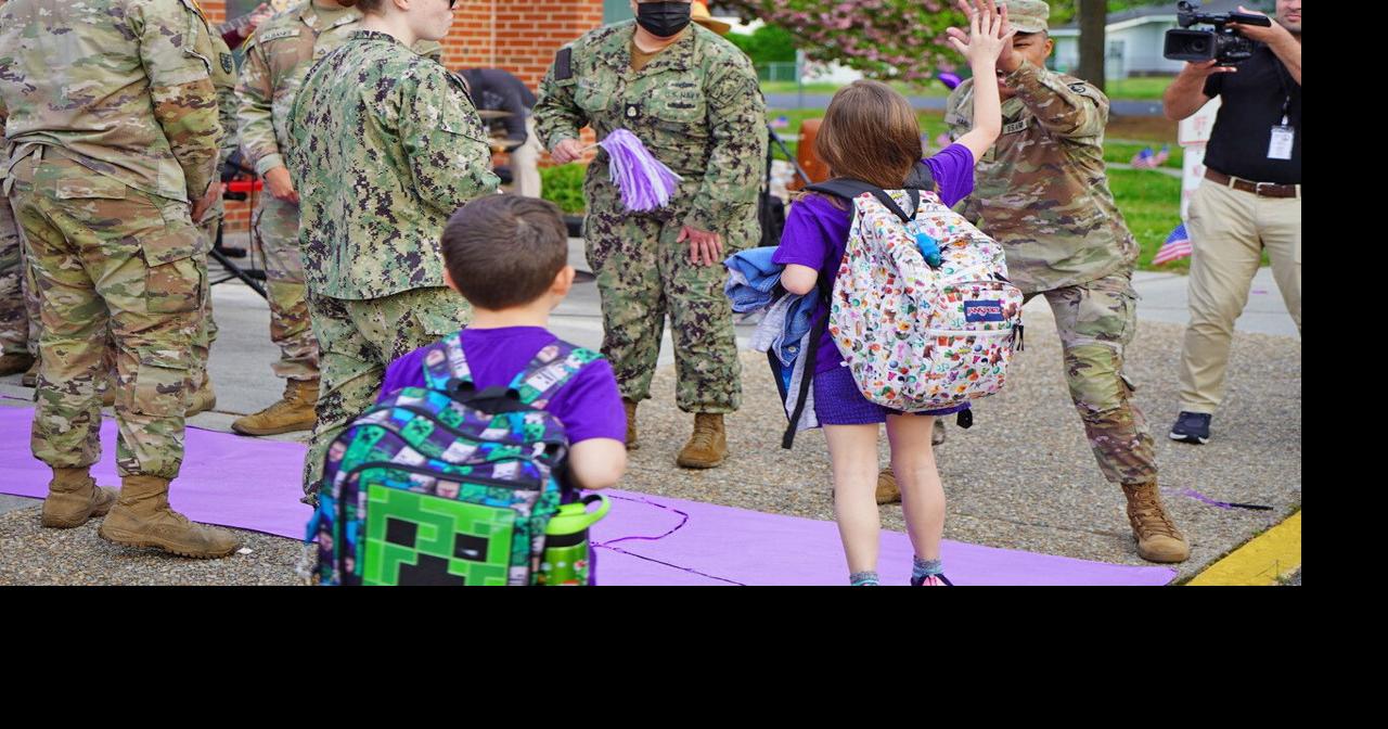 Shelton Park Elementary celebrates Purple Up Day Top Stories
