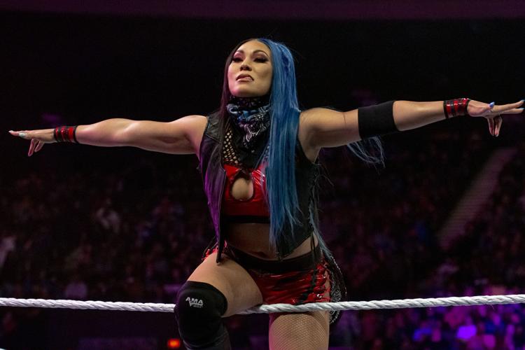 Scenes from WWE Monday Night Raw at Norfolk Scope on November 28, 2022