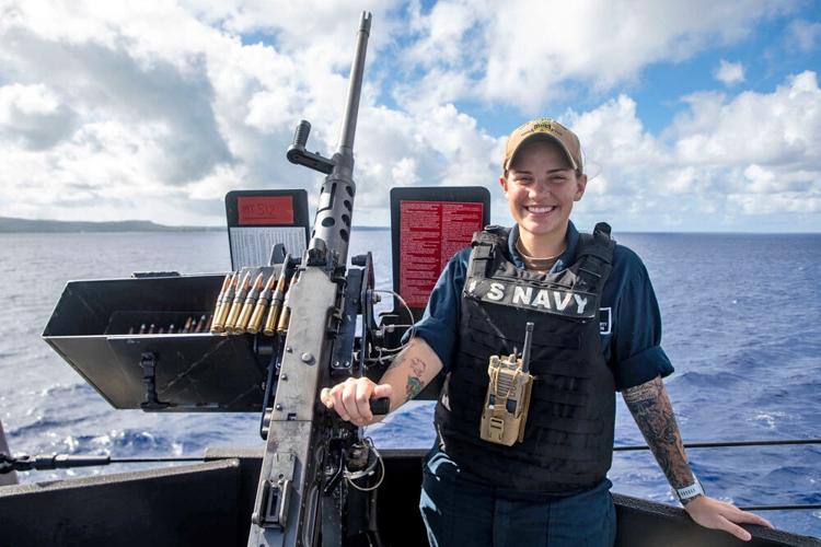 Maddison Rafferty Jacksonville, Illinois native serves aboard USS John Finn while ...