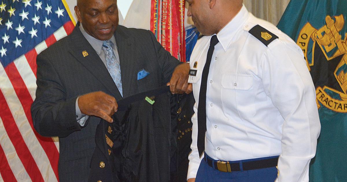 Csm Jason Rourke Son follows father’s path with promotion to CSM | Local News ...