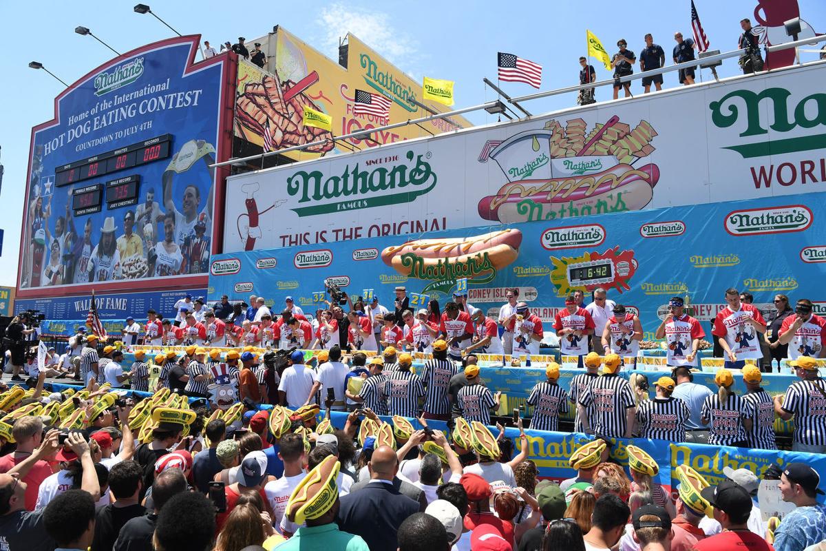 Nathan S Famous Hot Dog Eating Contest Qualifying Circuit Visits