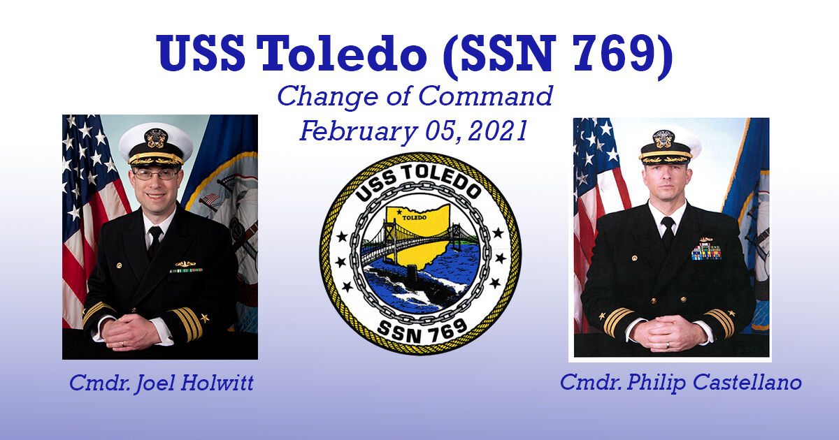 USS Toledo holds change of command | News | militarynews.com