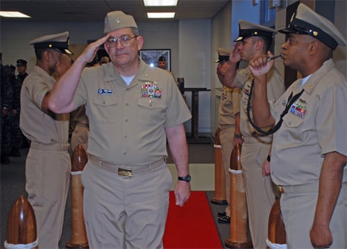 Crow assumes role of Commanding Officer, NWS Yorktown