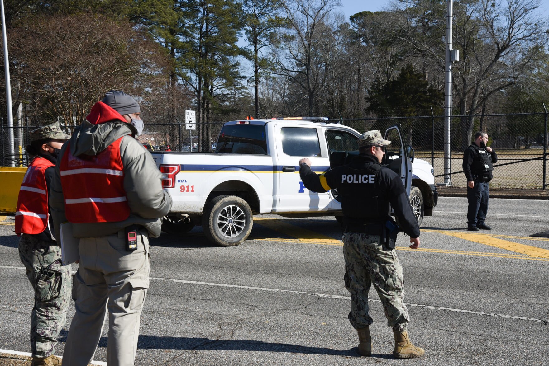 Naval Weapons Station Yorktown Conducts Citadel Shield-Solid Curtain ...