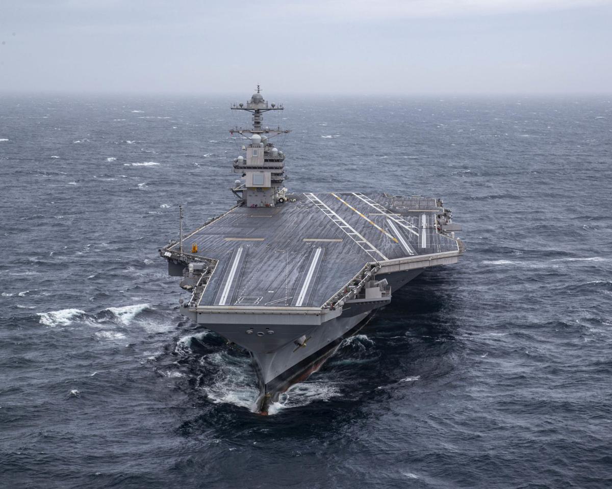 USS Gerald R. Ford returns to sea Norfolk Navy Flagship
