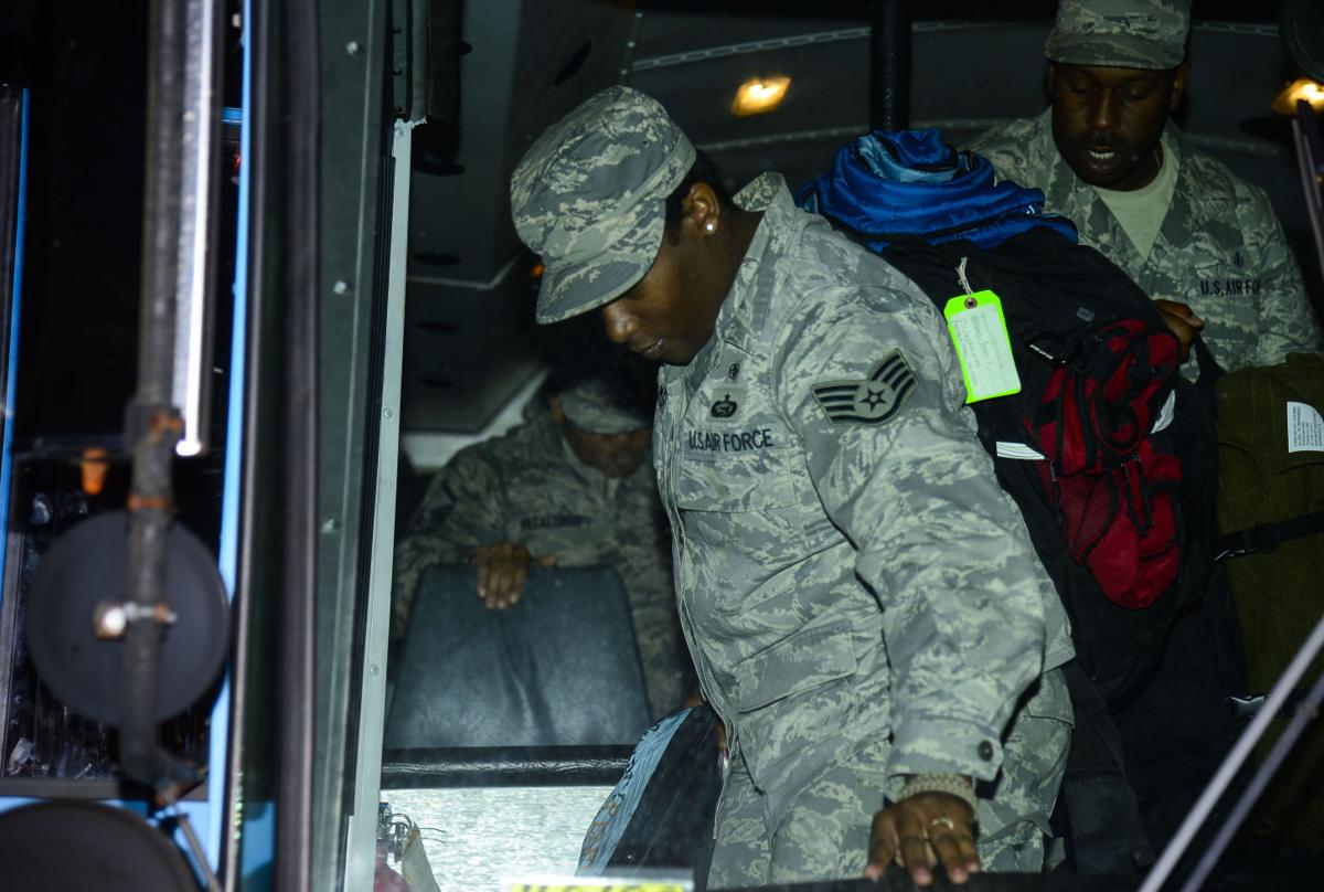 Medical Airmen Deliver Ebola Treatment Facility Return To Langley