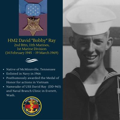 A Portrait of HM2 Bobby Ray, Heroic Doc of Liberty Bridge | News |  militarynews.com