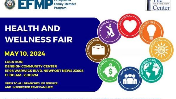 NWS Yorktown’s Fleet & Family Support Center to host Health and Wellness Fair