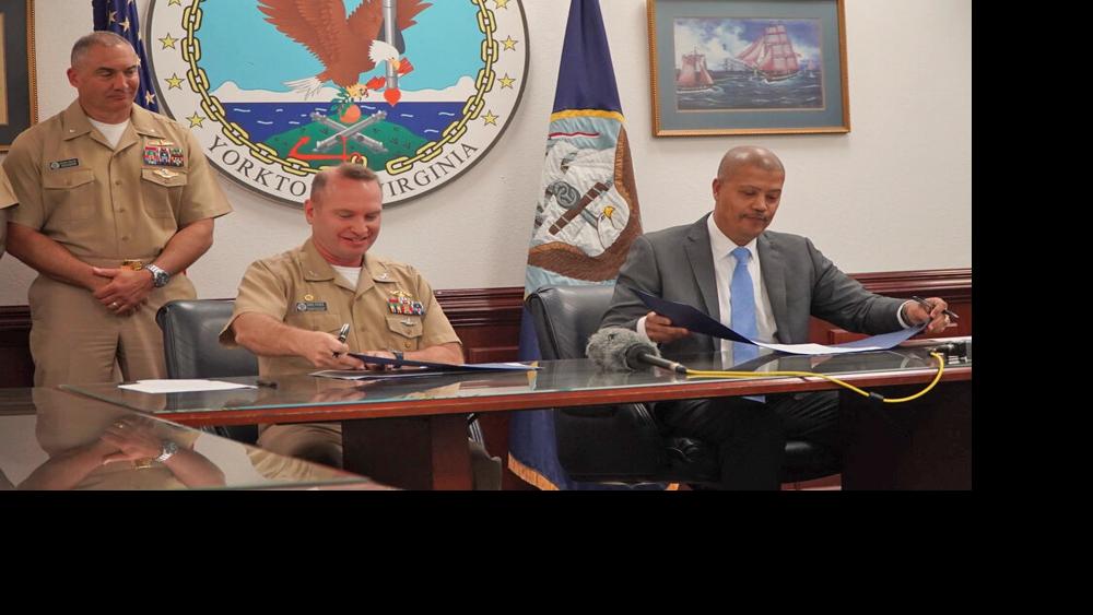 NWS Yorktown, Dominion Energy Virginia sign historic agreement to explore new power options