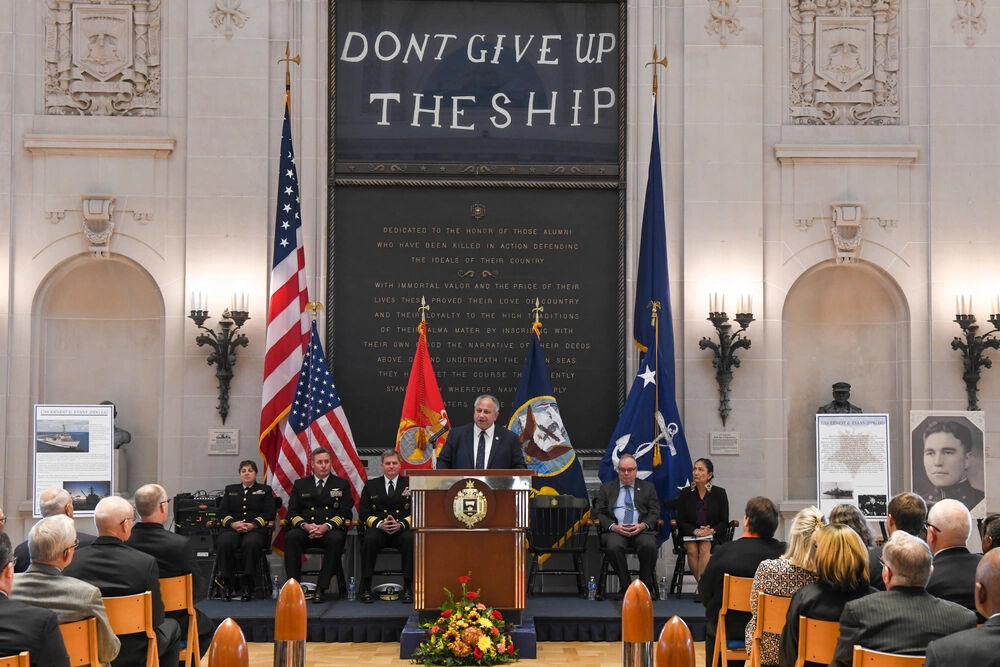 SECNAV Names Ship After World War II Hero, Medal Of Honor Recipient ...