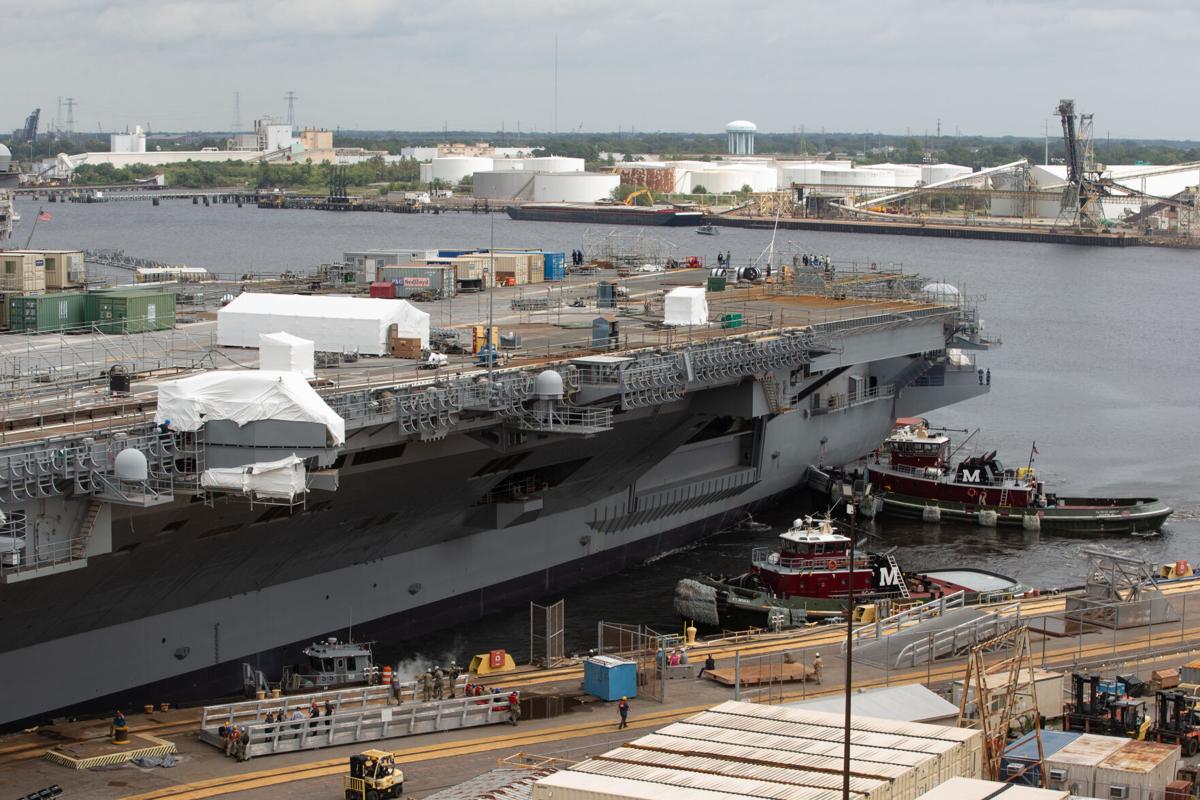 NNSY undocks USS George H.W. Bush on time Aug. 29 | News | militarynews.com