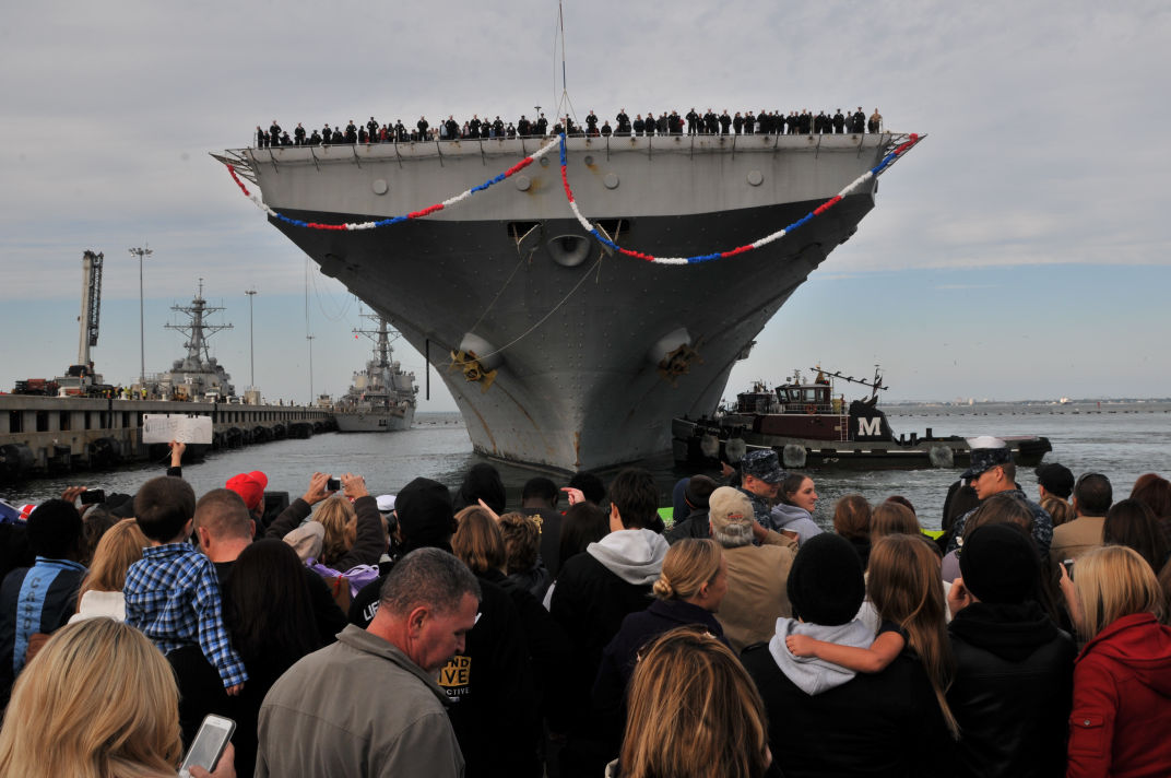 USS Bataan returns from deployment Multimedia