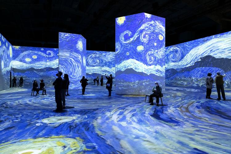 Beyond Van Gogh The Immersive Experience now through September 2nd at