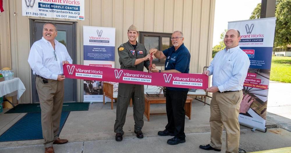 Supporting Heroes ServMart/Base Supply Center grand reopening