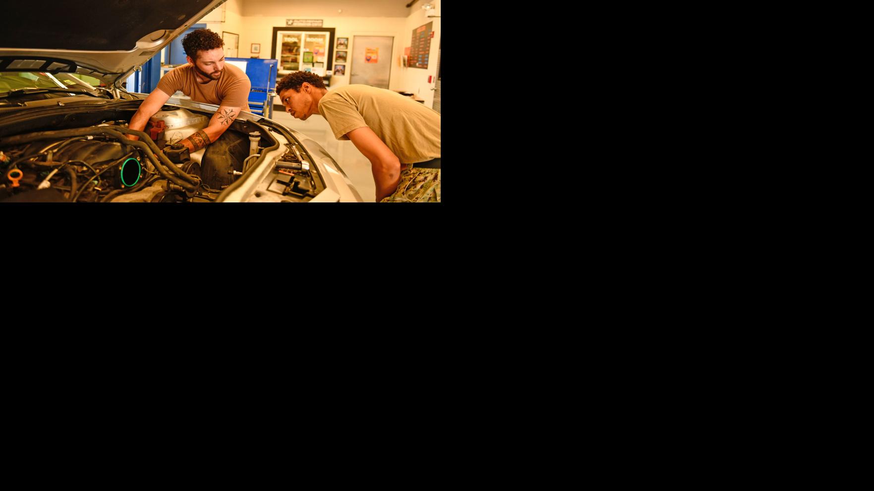 Naval Station Norfolk’s MWR Auto Skills Center offers weekly vehicle maintenance workshops